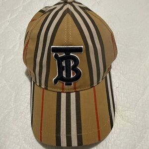 Burberry Black and Tan Cap